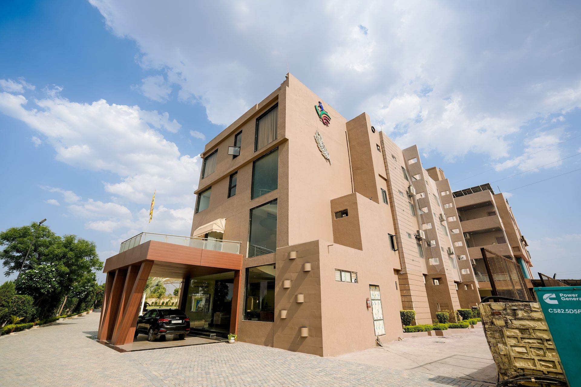 Hotel Vrindavan Greens Main Building